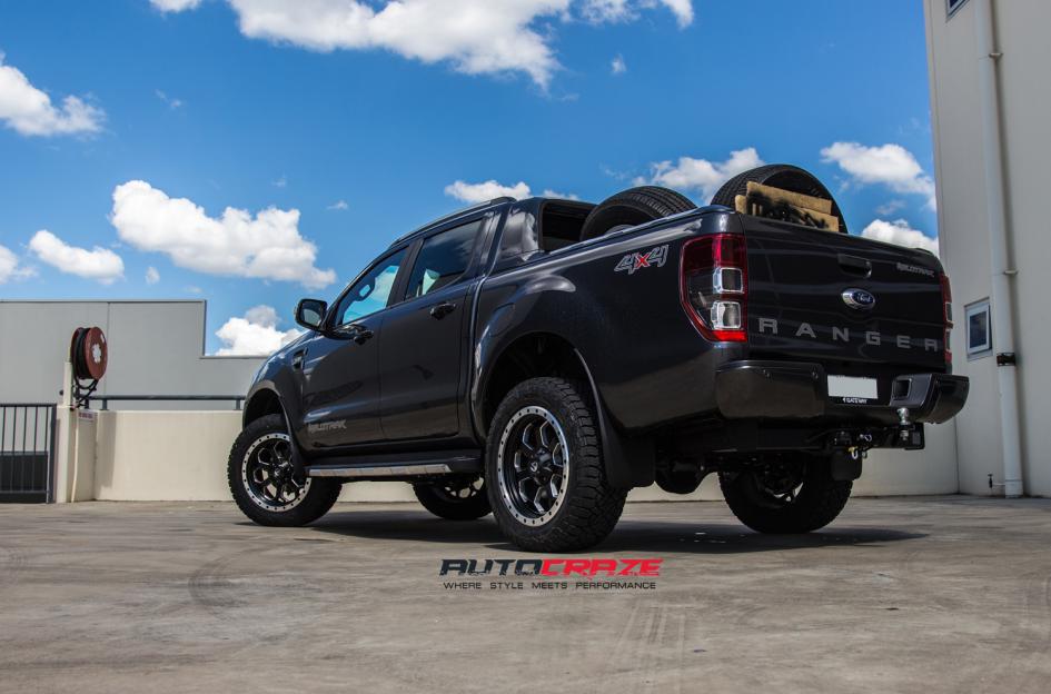 FORD RANGER SAVAGE GLOSS BLACK MILLED ACCENTS